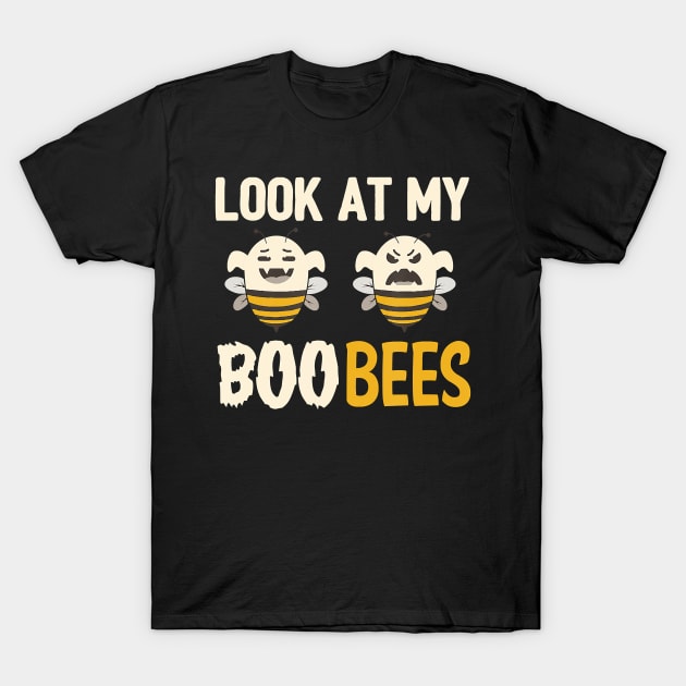 Funny Halloween Look at my boo bees T-Shirt by JaydeMargulies